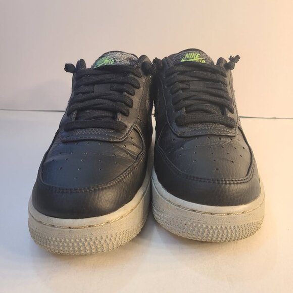 Nike Air Force 1 Recycled Wool Pack Electric Green Sneakers Woman's Size 11 - Picture 2 of 10